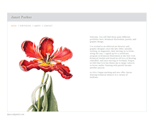 Tablet Screenshot of janetparker-art-design.com